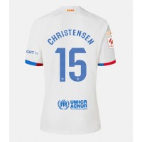 Barcelona Andreas Christensen #15 Auswärtstrikot 2023-24 Kurzarm